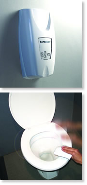 Safeseat toilet seat sanitizer